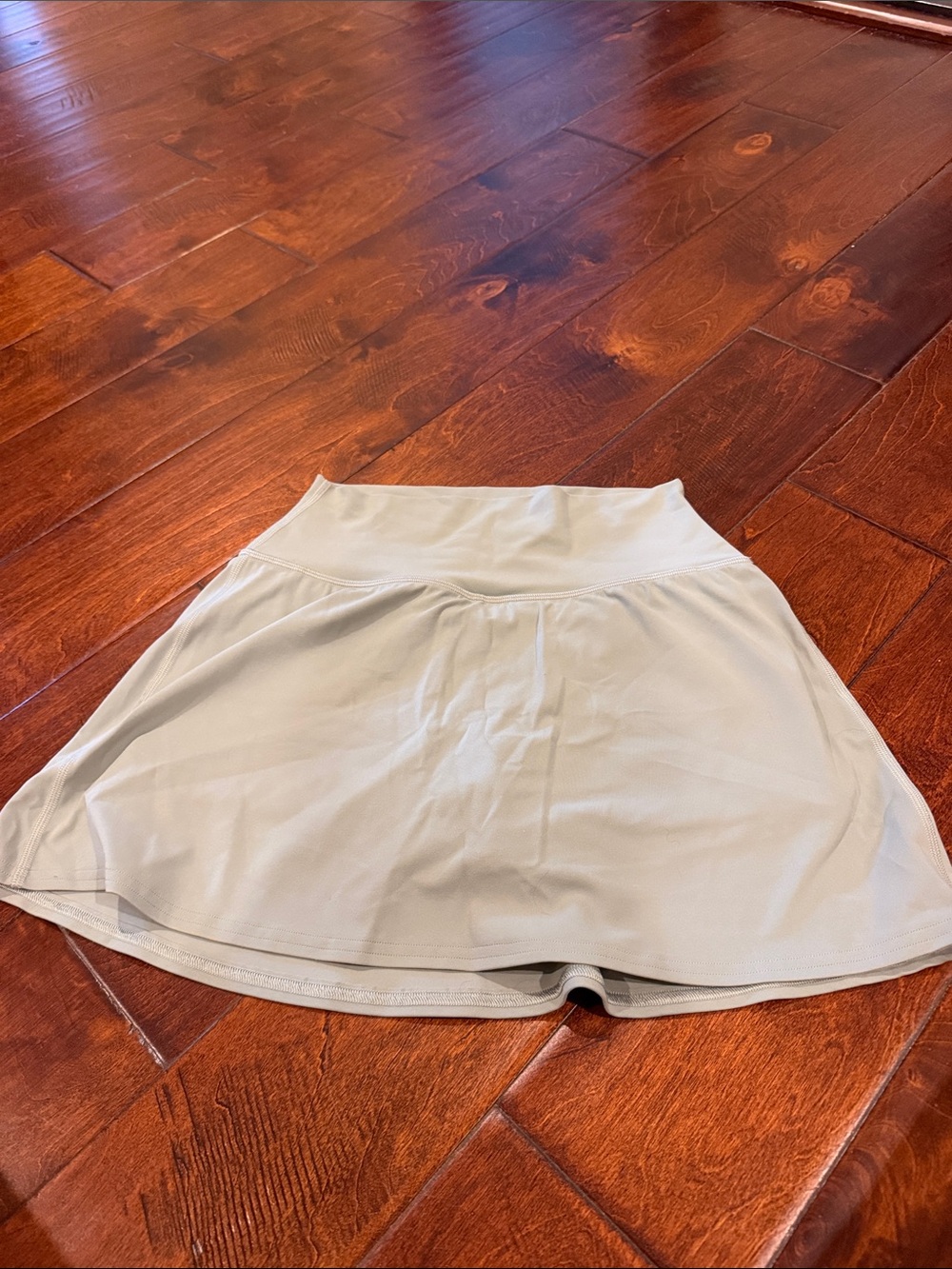 lululemon athletica Women's Light Gray Athletic Skort